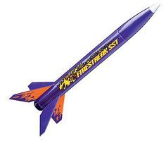 Estes Firestreak SST E2X Model Rocket Kit Easy To Assemble #0806