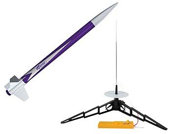 Estes Silver Arrow Model Rocket Starter Set Easy To Assemble #1424