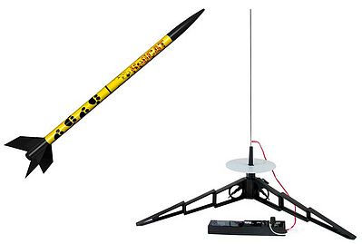 Estes HeliCAT Model Rocket Starter Set Easy To Assemble #1465