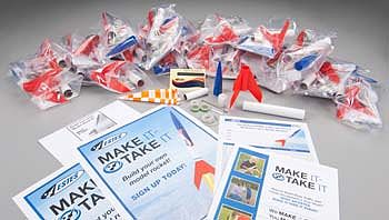 Estes Make It Take It Rocket Kits (25) Model Rocket Bulk Pack Easy To Assemble #1799
