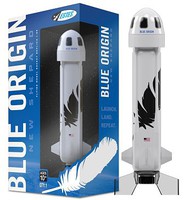 Estes Blue Origin New Shepard Ready to Fly Model Rocket Skill Level Beginner #2198