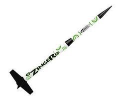 Zinger E2X Mini Model Rocket Kit Easy To Assemble #2433