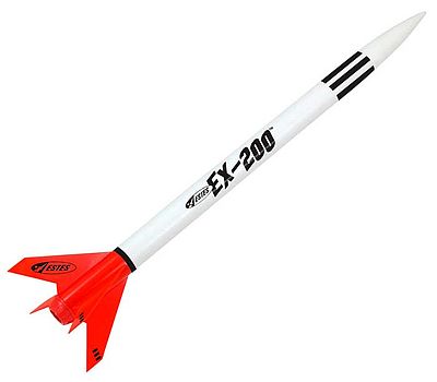 Estes EX-200 Mini Model Rocket Ready To Fly #2450