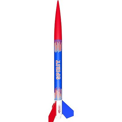- #2492 Great Beginners Kit Estes Spirit Model Rocket-ARF Almost Ready to Fly 