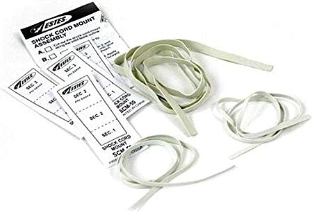 1/2 inch Shock Cord - White