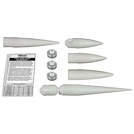 Estes PNC-50 Model Rocket Plastic Nose Cone (4) Fits BT-50 Body Tube #303162
