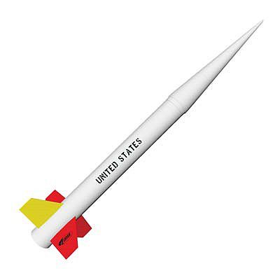 Estes Nike Smoke Level 2 Model Rocket Kit #7247
