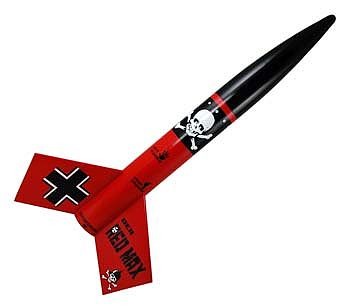 Estes Mega Der Red Max Model Rocket Kit Pro Series II E2X #9705