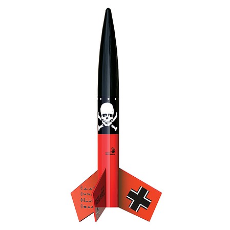 Estes Der Big Red Max Pro Model Rocket Kit Skill Level 5 #9721