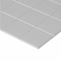 Evergreen 1/2 x 1/2 Polystyrene Sidewalk Sheet (12x24'') Hobby and Model Scratch Building Supply #14518