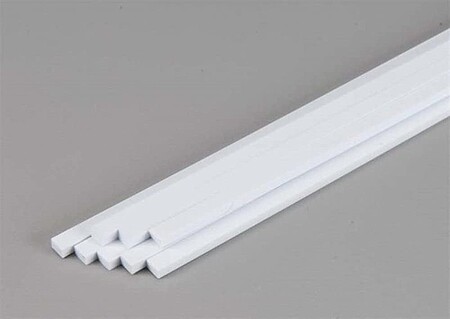Evergreen Plastic Styrene Strips .125x.188 (8) Model Railroad Scratch Building Supply #388