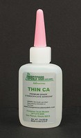 Evergreen 1 oz Thin CA Adhesive Bottle Hobby and Model CA Super Glues #64