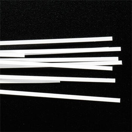 Evergreen Plastic Styrene Strips 1x6 HO (10) Model Railroad Scratch Building Supply #8106