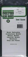 Plastic Styrene Plain Sheet .015x6x12 (3) Model Railroad Scratch Building Supply #9015