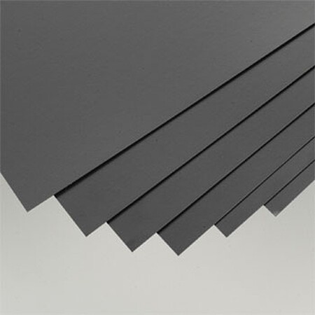 Evergreen Plastic Styrene Black Sheet .020x8x21 (6) Model Railroad Scratch Building Supply #9113