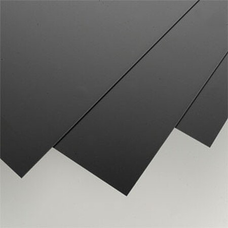 Evergreen Plastic Styrene Black Sheet .040x8x21 (3) Model Railroad Scratch Building Supply #9115