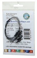 Evans Fast-Flashing Chip LED Blue w/8'' 20.3cm Wire Leads 7-19V AC or DC pkg(5) Evans Fast-Flashing Chip LED Blue w/8'' 20.3cm Wire Leads 7-19V AC or DC pkg(5)