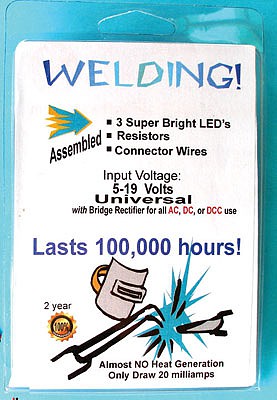 Evans Welding LEDs - Universal AC/DC/DCC Pico 3-Pack