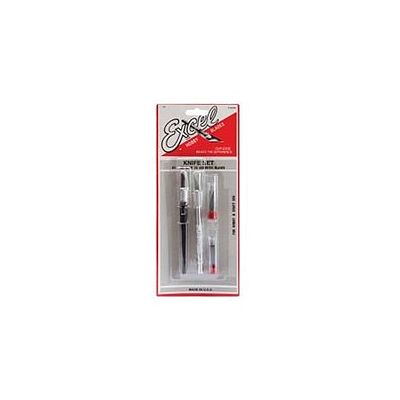 Excel Light Duty Knife Set Hobby and Plastic Model Cutting Tool #19063