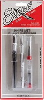 Excel Light Duty Knife Set Model and Hobby Knife #19063 Excel Light Duty Knife Set Model and Hobby Knife #19063