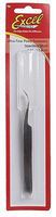 Excel Ultra Fine Slant Point Tweezers 4.5'' (Silver) Hobby and Plastic Model Hand Tool #30417