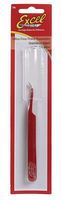 Excel Ultra Fine Slant Point Tweezers 4.5'' (Red) Hobby and Plastic Model Hand Tool #30426