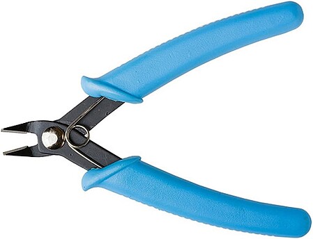 Excel Soft Grip Sprue Cutter (Blue) Hobby and Plastic Model Cutting Tool #55594