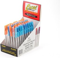 Excel Light Duty #1 Knife w/Cap (60pc) Display Excel Light Duty #1 Knife w/Cap (60pc) Display