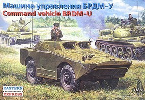Eastern-Express BRDM-U Command Russian Armored Recon Patrol Vehicle Plastic Model Military Kit 1/35 #35162 Eastern-Express BRDM-U Command Russian Armored Recon Patrol Vehicle Plastic Model Military Kit 1/35 #35162