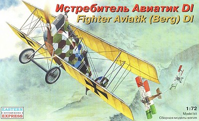Eastern-Express 1/72 Aviatik (Berg) D I Austro-Hungarian BiPlane Fighter
