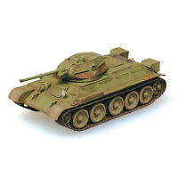 T-34/76 MOSCOW FIELD Pre-Built Plastic Model Tank 1/72 Scale #36264