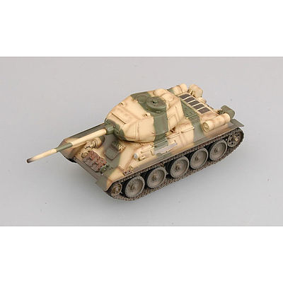 Easy-Models T-34/85 IRAQI ARMY Pre-Built Plastic Model Tank 1/72 Scale #36273