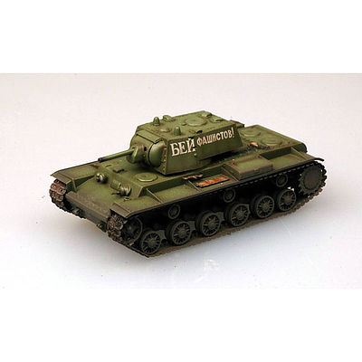 Easy-Models KV-1 RUSSIAN ARMY 1941 Green Pre-Built Plastic Model Tank 1/72 Scale #36276