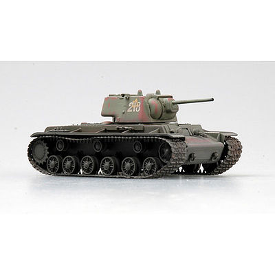 Easy-Models KV-1 1942 RUSSIAN A218 Pre-Built Plastic Model Tank 1/72 Scale #36292