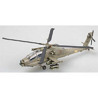 AH-64A Apache Head Hunters Pre Built Plastic Model Helicopter 1/72 Scale #37025