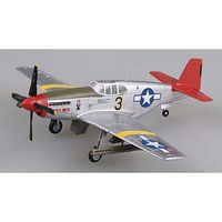 Easy-Models P-51C Mustang Red Tails Pre-Built Plastic Model Airplane 1/72 Scale #39202 Easy-Models P-51C Mustang Red Tails Pre-Built Plastic Model Airplane 1/72 Scale #39202