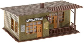 Faller Wayside Station HO-Scale Model Railroad Building #110091 Faller Wayside Station HO-Scale Model Railroad Building #110091