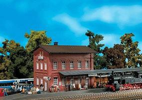 Faller Waldbrunn Station (Weathered Model) Kit HO Scale Model Railroad Building #110099 Faller Waldbrunn Station (Weathered Model) Kit HO Scale Model Railroad Building #110099
