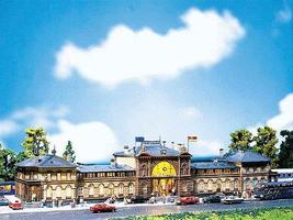 Faller Bonn Passenger Station Kit HO Scale Model Railroad Building #110113 Faller Bonn Passenger Station Kit HO Scale Model Railroad Building #110113