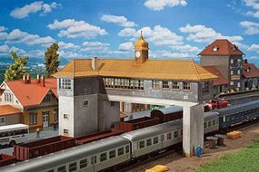 Faller Neustadt Overhead Signal Tower Kit HO Scale Model Railroad Building #120111 Faller Neustadt Overhead Signal Tower Kit HO Scale Model Railroad Building #120111