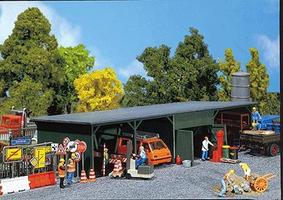 Faller Storage Shed HO Scale Model Railroad Building #120251 Faller Storage Shed HO Scale Model Railroad Building #120251