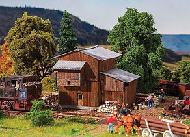 Faller Murtal Timber Storage Shed HO Scale Model Railroad Building Kit #120270 Faller Murtal Timber Storage Shed HO Scale Model Railroad Building Kit #120270