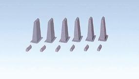 Faller Tall Bridge Piers Kit for Marklin C-Track HO Scale Model Train Accessory #120473 Faller Tall Bridge Piers Kit for Marklin C-Track HO Scale Model Train Accessory #120473