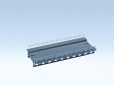 Faller Bridge Track Bed Kit for Marklin C-Track (Straight 7-1/2) HO Scale Model Train #120474
