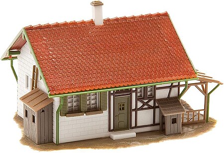 Faller Half-Timbered Chalet Kit HO Scale Model Building #130277