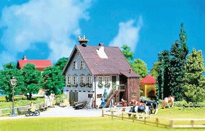 Faller House HO Scale Model Railroad Building #130280