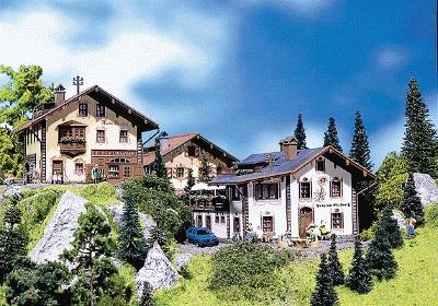 Faller Edelweise Retirement Home Kit HO Scale Model Building #130282
