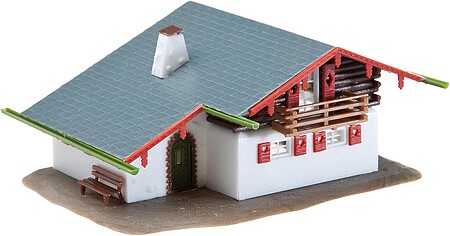 Faller Large Mountain Chalet HO Scale Model Railroad Bu #130287