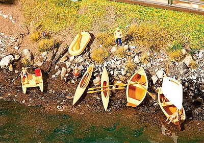 Faller Boats Kit HO Scale Model Accessory #130513