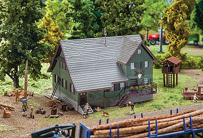 Faller Foresters Lodge HO Scale Model Railroad Building #130519